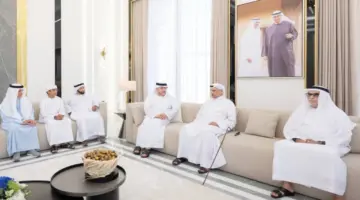 حمد الشرقي يحضر مأدبة غداء محمد الضنحاني